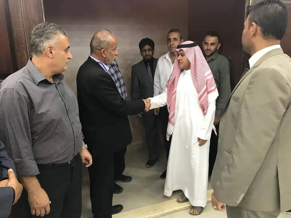 من تقديم واجب العزاء بالراحل ياسر المصري.jpg