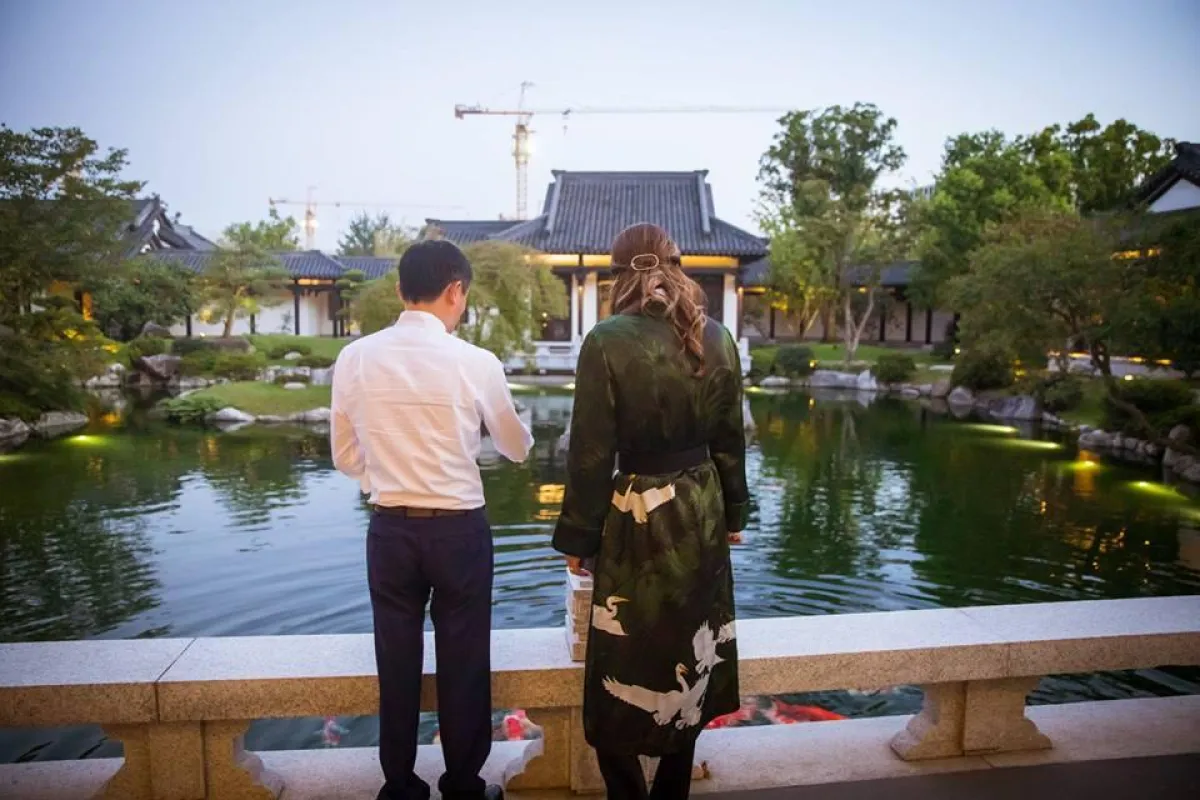 الملكة رانيا في الصين.jpg