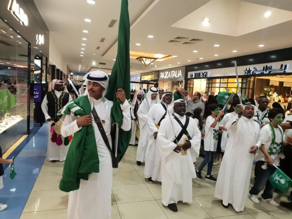 فعالية "صحارى مول" تبهج الأطفال في اليوم الوطني