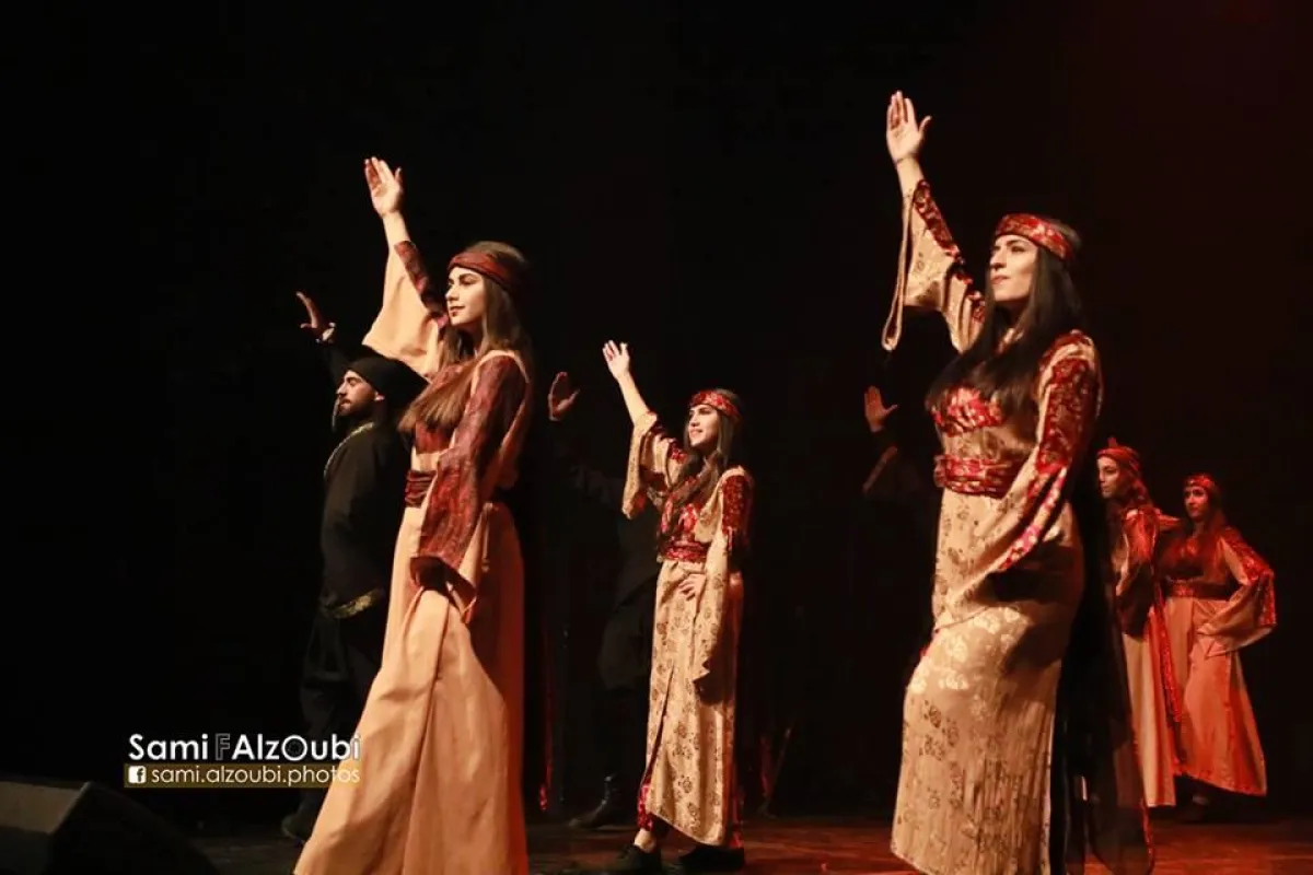 من عرض حكاية عشق أردنية في الإفتتاح.jpg