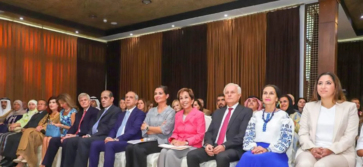 الأميرة بسمة بنت طلال خلال الافتتاح.jpg