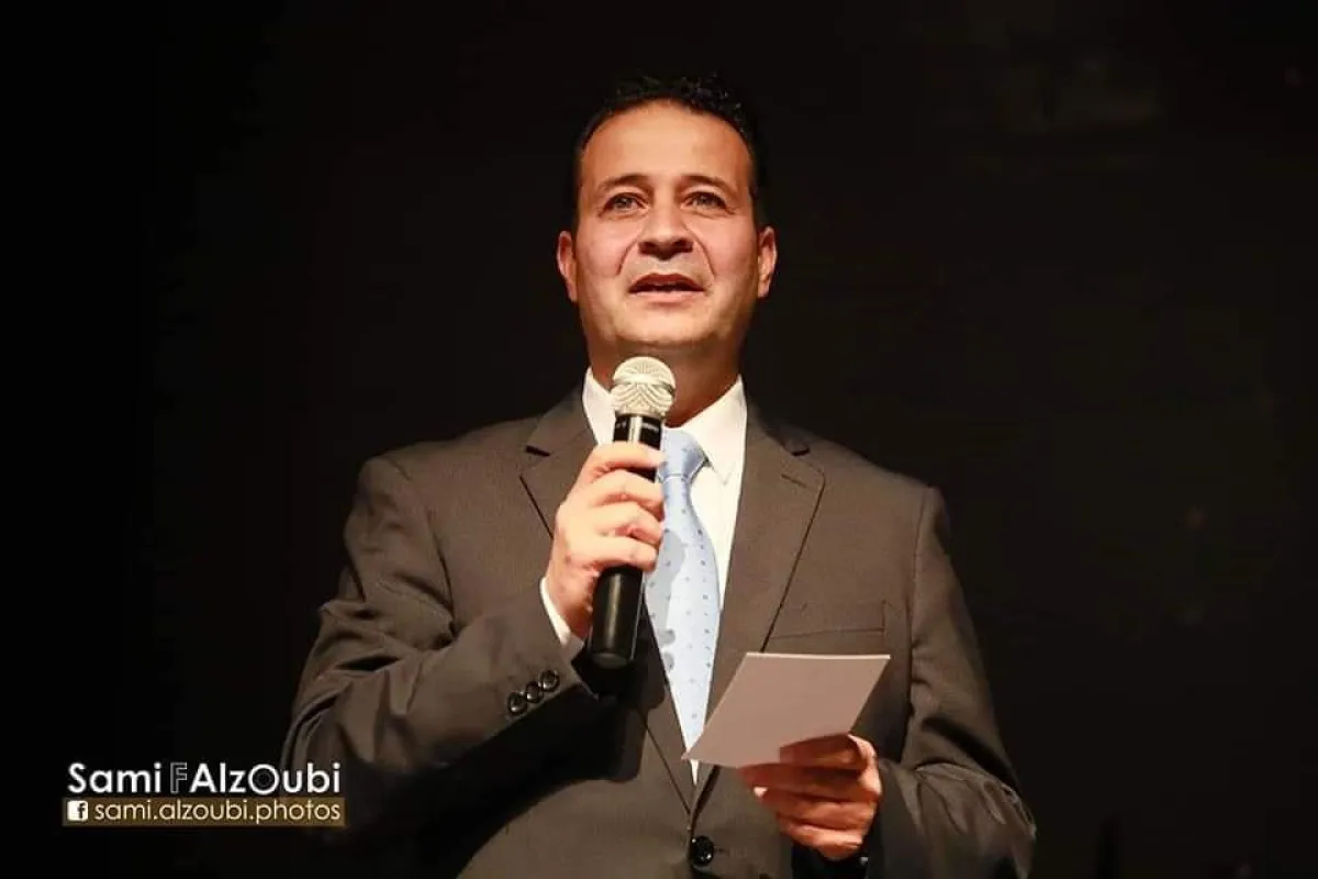 وزير الثقافة والشباب الأردني محمد أبو رمان يعلن انطلاق المهرجان.jpg