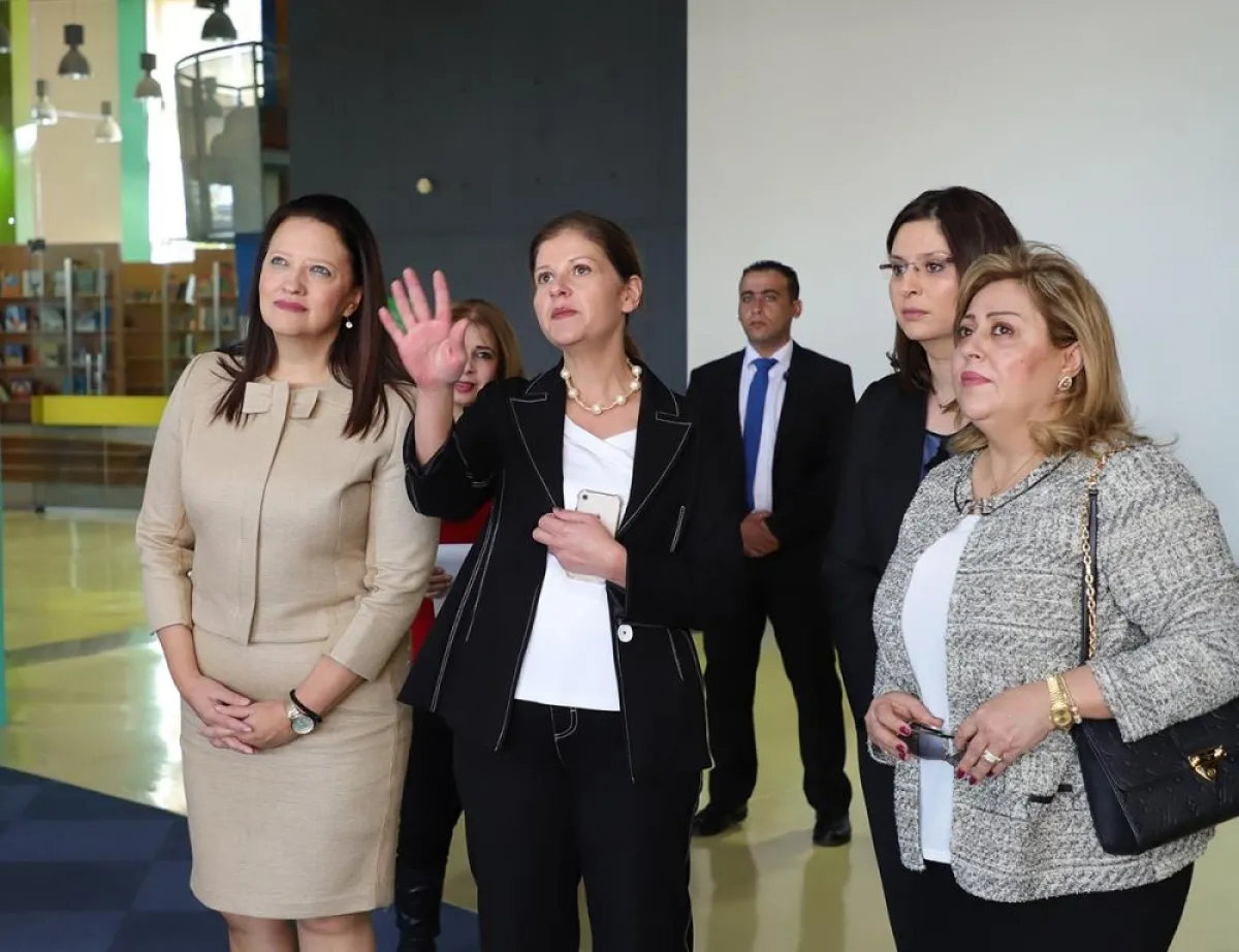 من زيارة عقلية الرئيس المقدوني لمتحف الأطفال ومؤسسة نهر الأردن.jpg