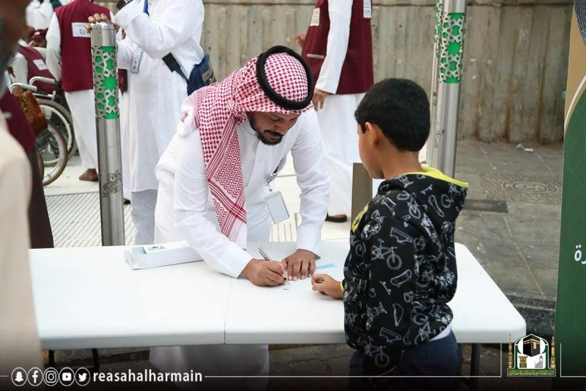 شؤون الحرمين تطلق مبادرة "طفلك معنا بأمان"