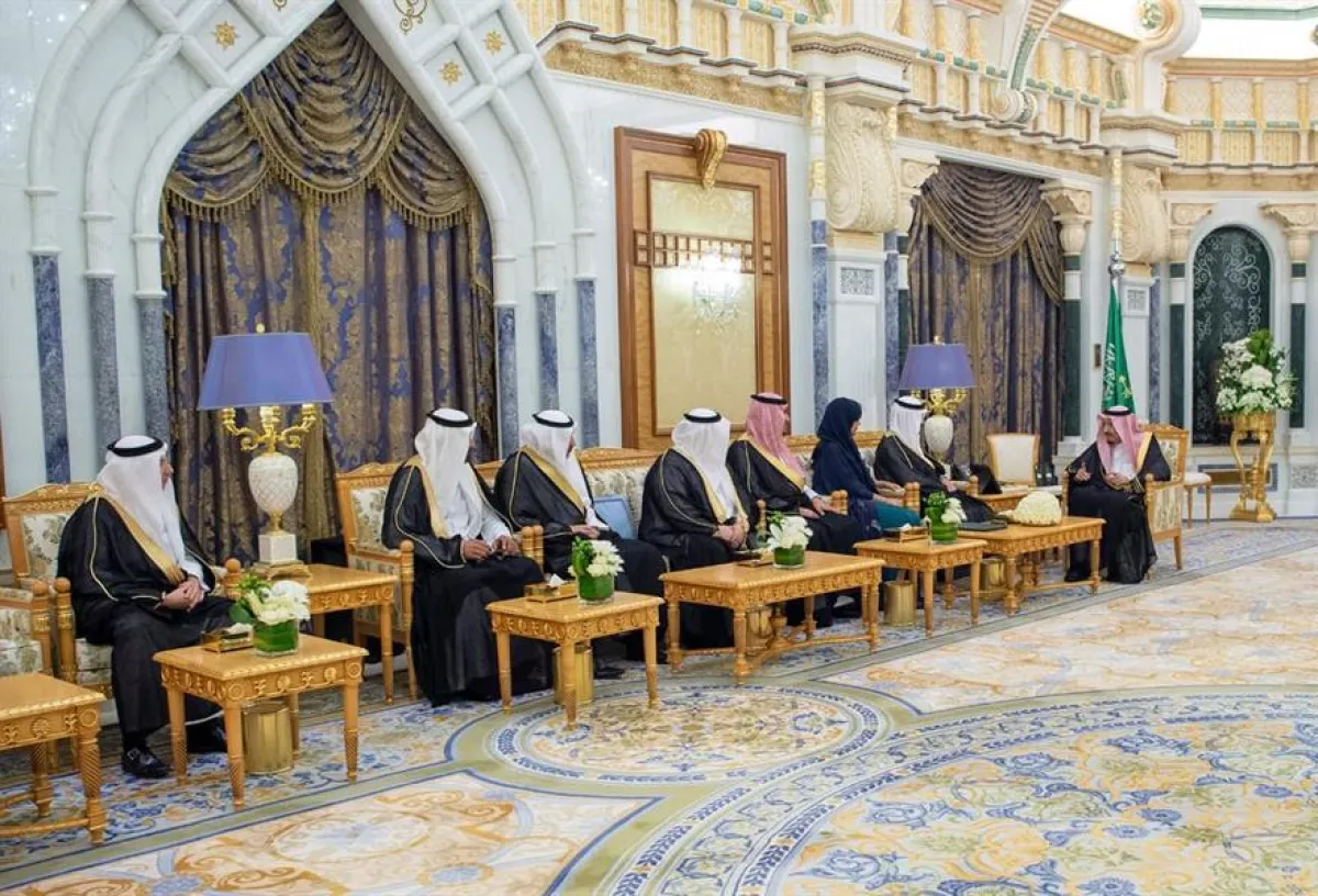 استقبال الملك سلمان للسفراء المعينين حديثاً
