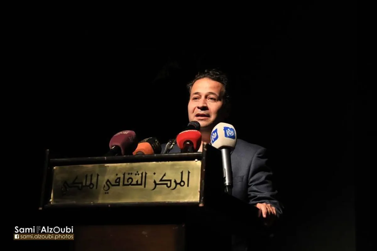 وزير الثقافة الأردني محمد أبو رمان. jpg