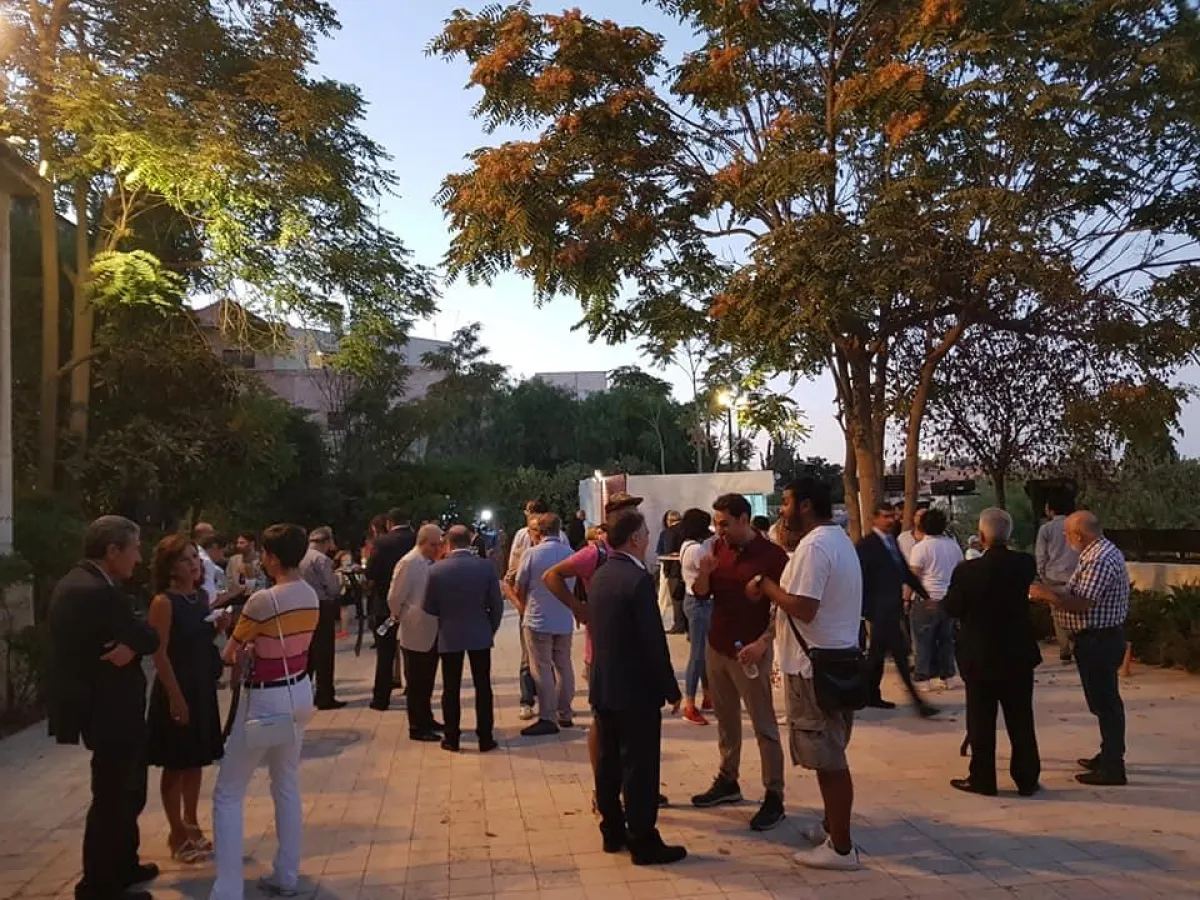 من جمهور مهرجان الفيلم العربي بدورته التاسعة.jpg