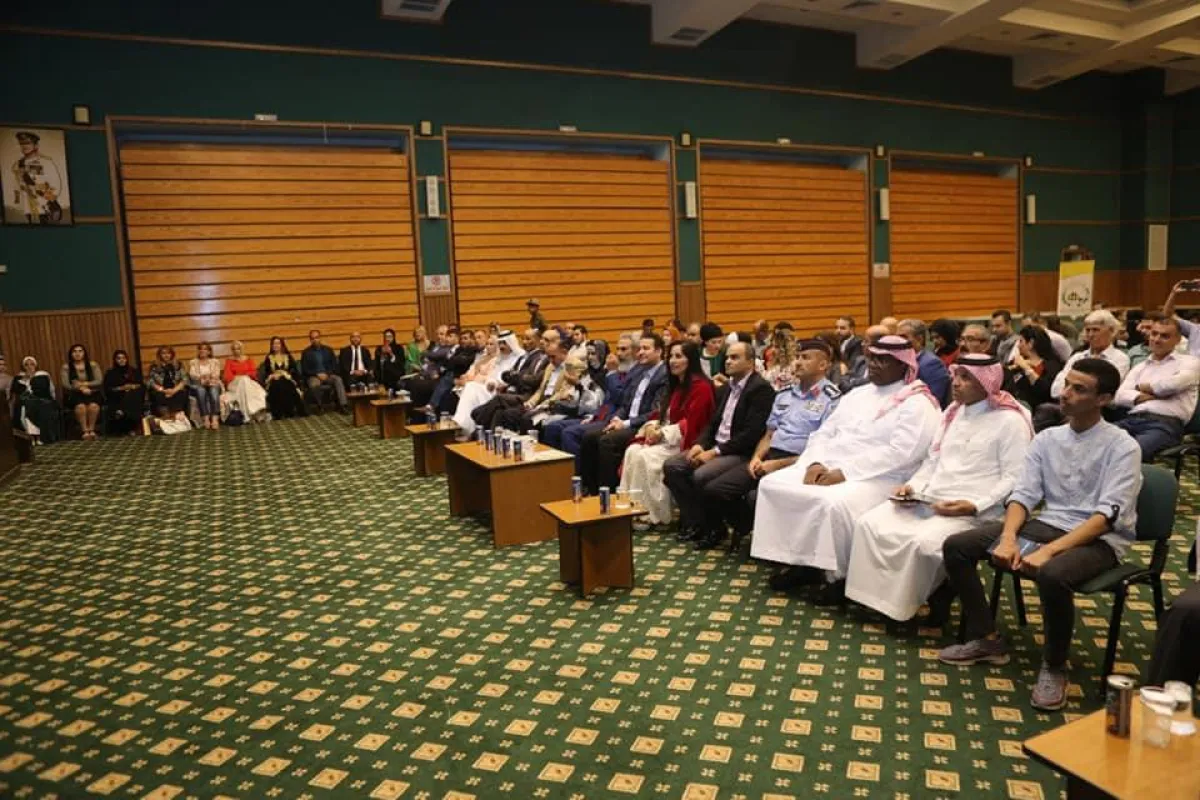 شهد الحفل تكريم الفنان التشكيلي السعودي الراحل نصير السماره. jpg