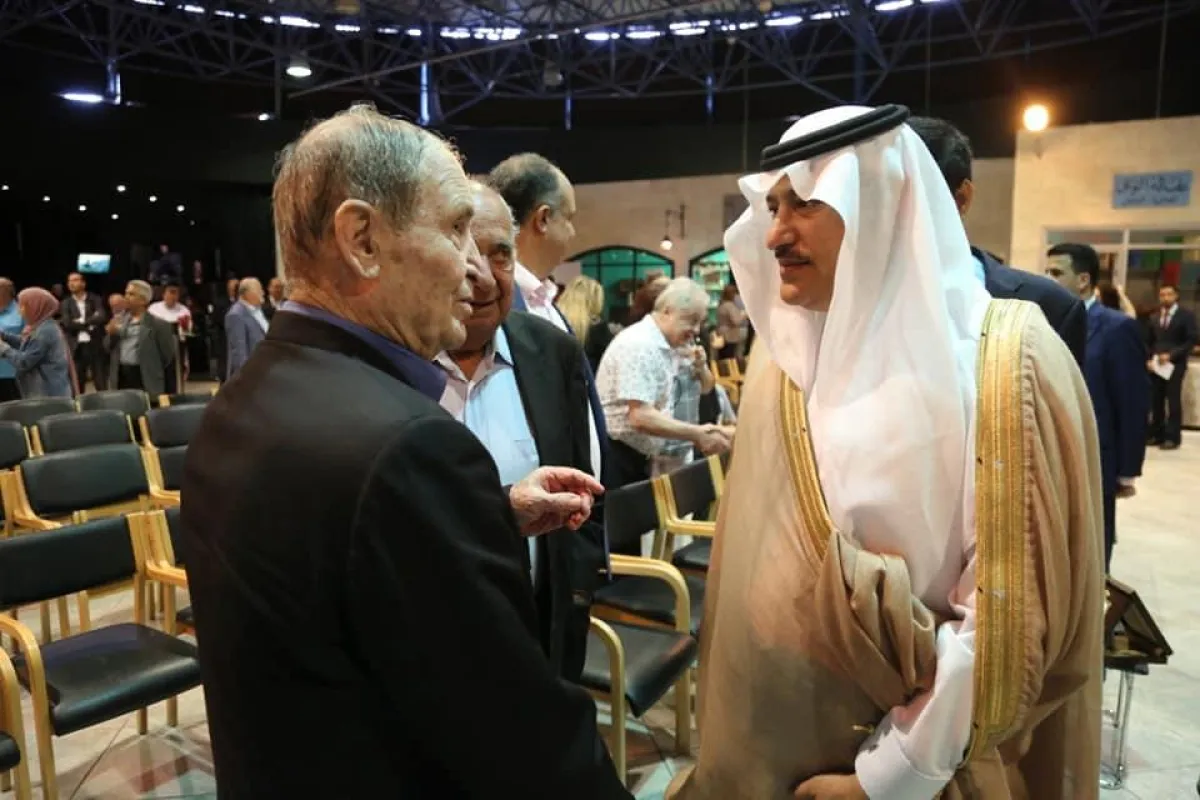 خلال حفل إشهار كتاب المصور الشخصي للملك الراحل الحسين بن طلال.jpg