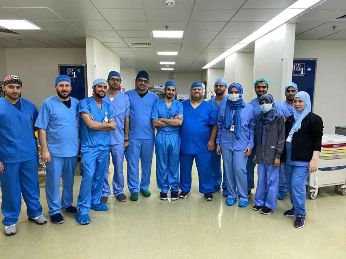 للمرة الأولى في الخليج استئصال الغدة الدرقية لأربعينية بالمنظار