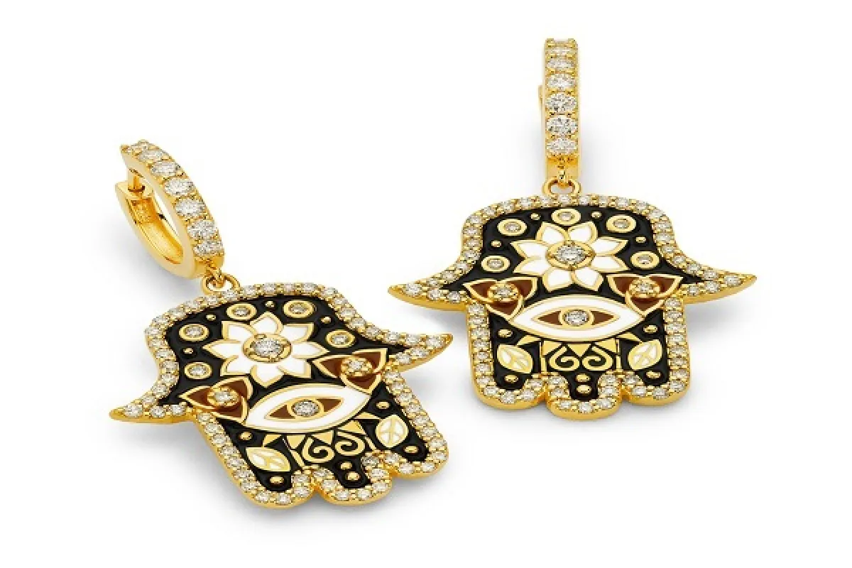 أقراط شرقية من بودا ماما Buddha Mama 