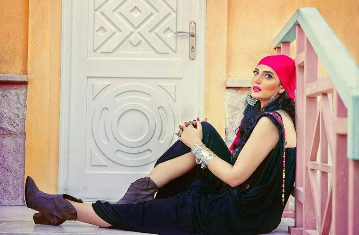 حورية فرغلي  -الصورة من حسابها على انستغرام