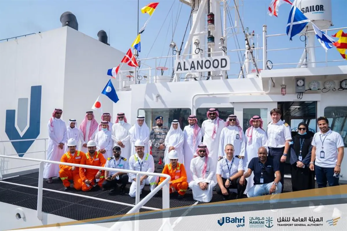 هيئة النقل تسجل الناقلة العنود ضمن الأسطول البحري السعودي