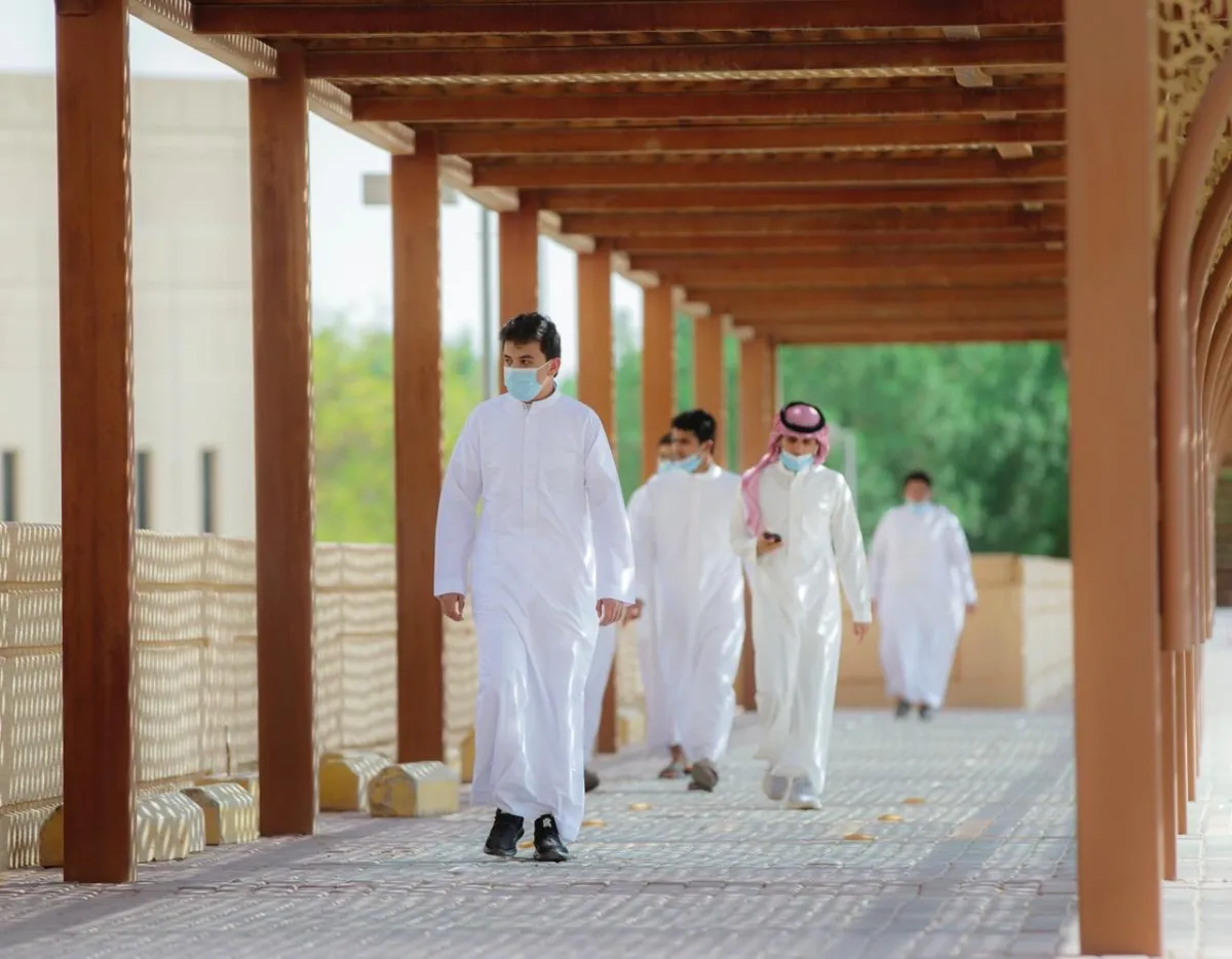 عودة طلاب جامعة القصيم حضوريا