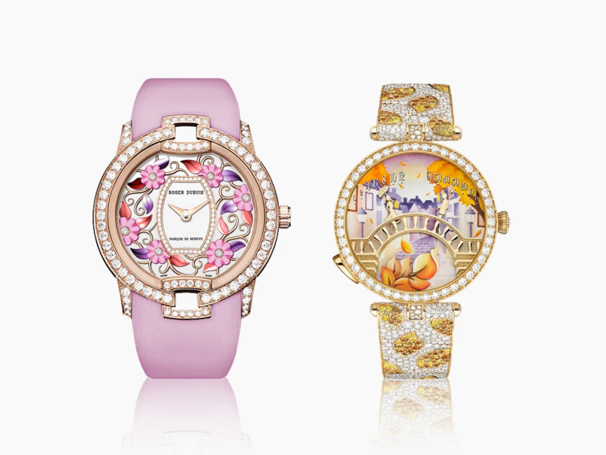 ساعات نسائية بألوان مرحة 