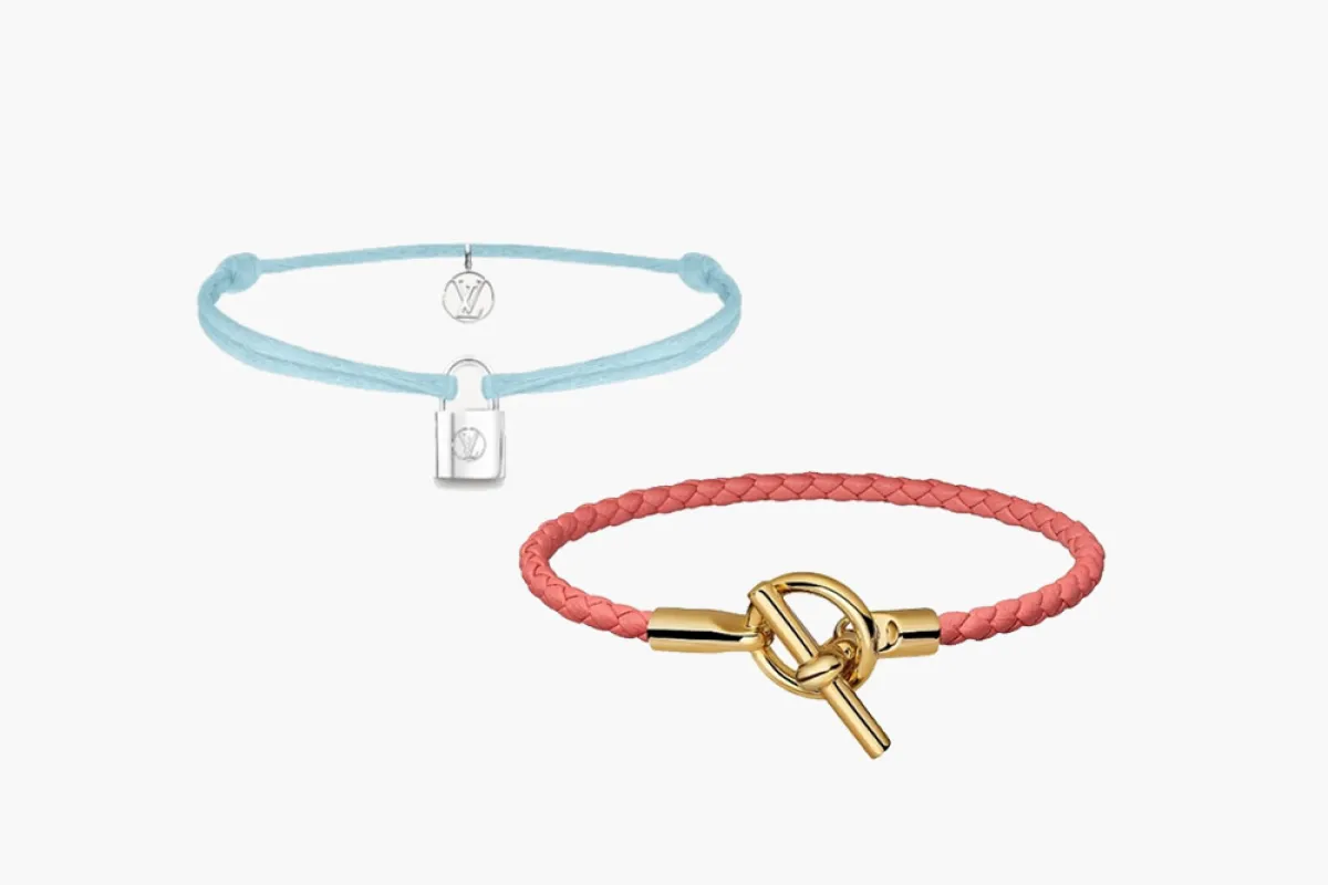 موديلات أساور خيط ملونة لصيف 2021