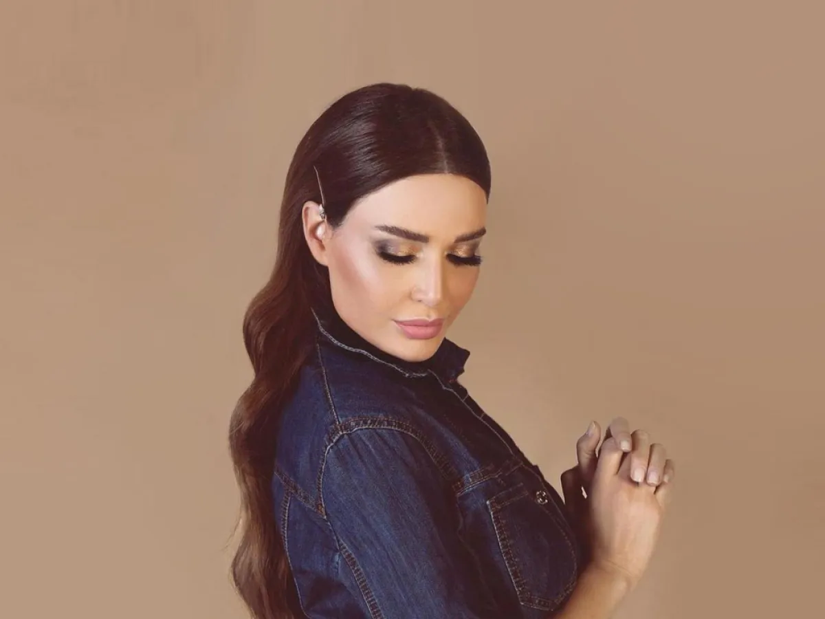 الشعر المموج من سيرين عبد النور -الصورة من حسابها على الانستغرام