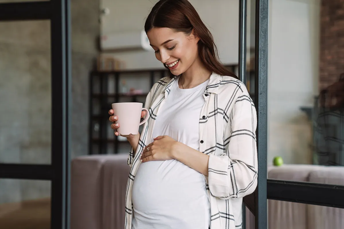 علاقة القهوة بحجم رأس الطفل ووزنه