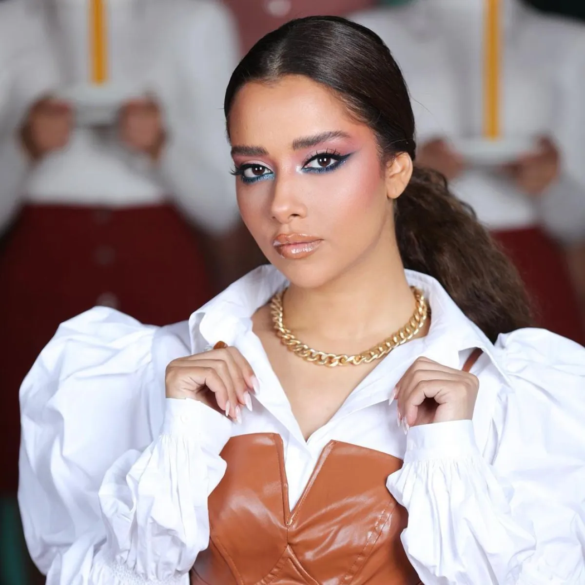 بلقيس - الصورة من حسابها على إنستقرام