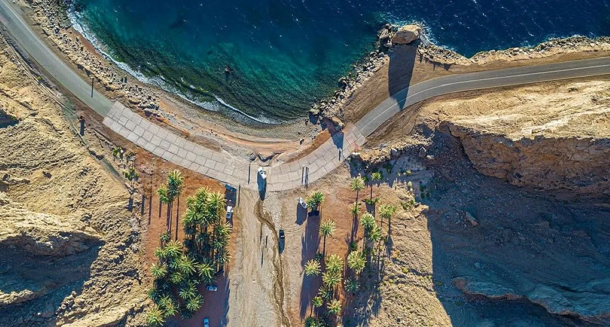 وادي العيون في تبوك. المصدر (واس)