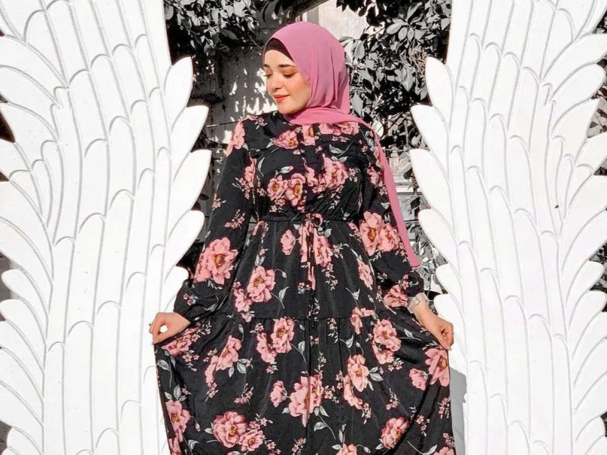 فساتين كاجوال للمحجبات القصيرات  