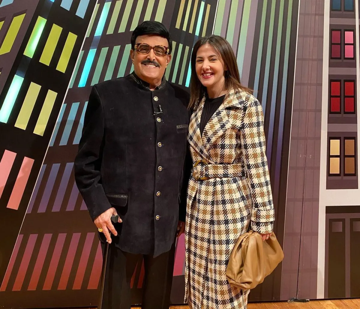 دنيا سمير غانم ووالدها الراحل - الصورة من حسابها على إنستقرام