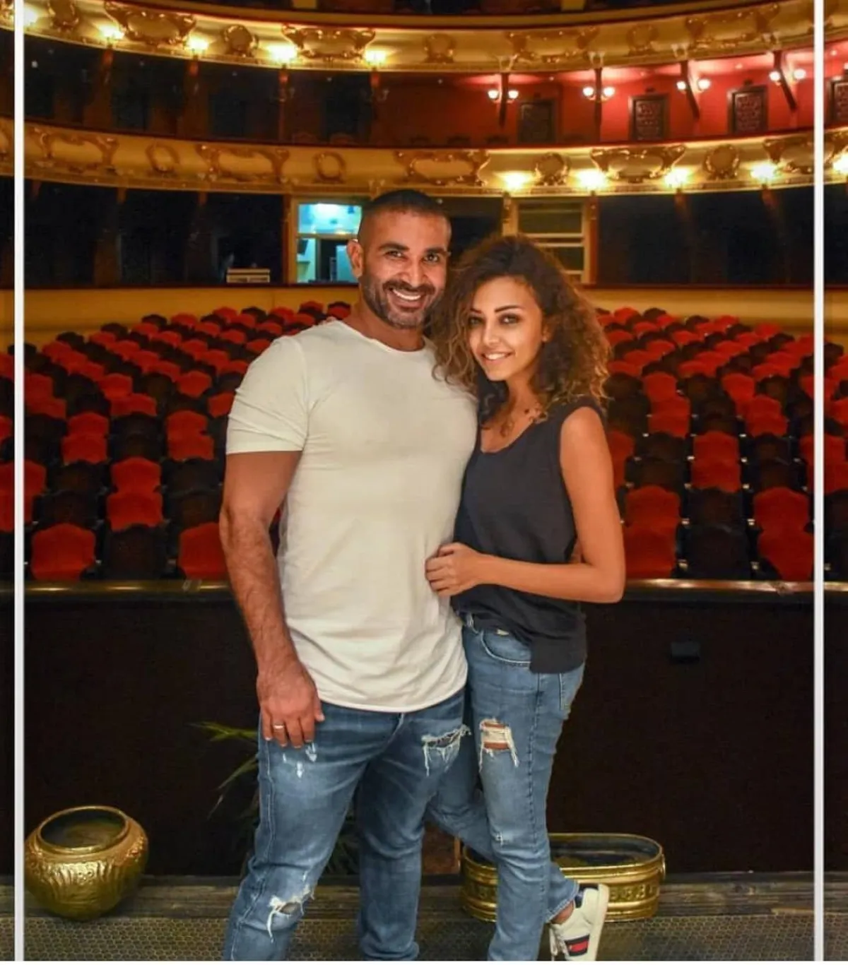 أحمد سعد وعلياء بسيوني