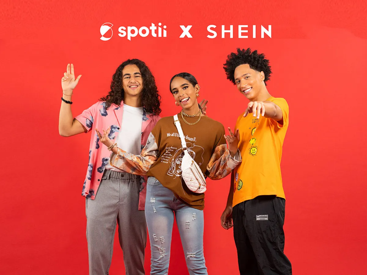 شراكة SHEIN مع منصّة Spotii أصبح التسوّق أسهل بكثير