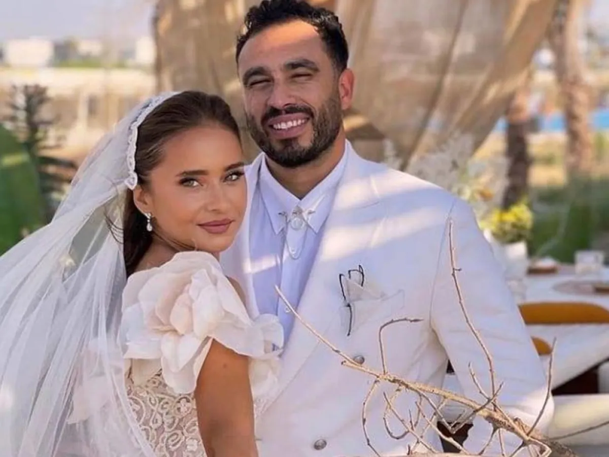 نيللي كريم وزوجها هشام عاشور- الصورة من إنستغرام نيللي كريم