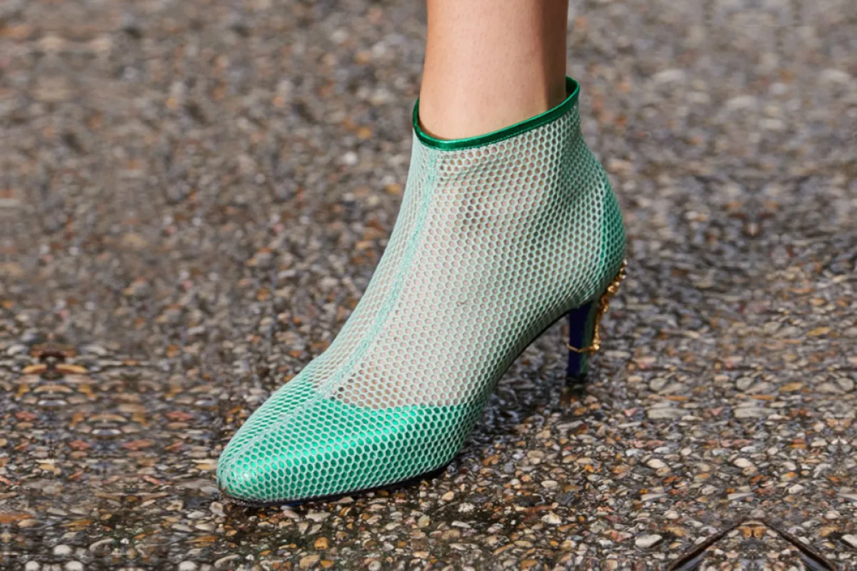 حذاء باللون الأخضر من Koché 