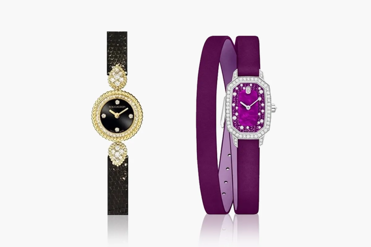 ساعات نسائية نحيفة