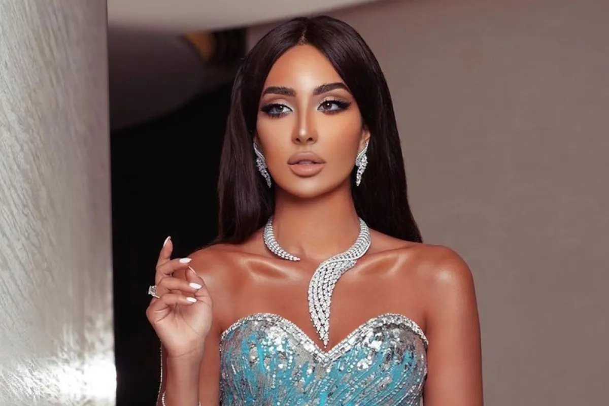 نور الغندور بعقد للسهرة من Yessayan jewelry  -الصورة من حسابها على انستغرام