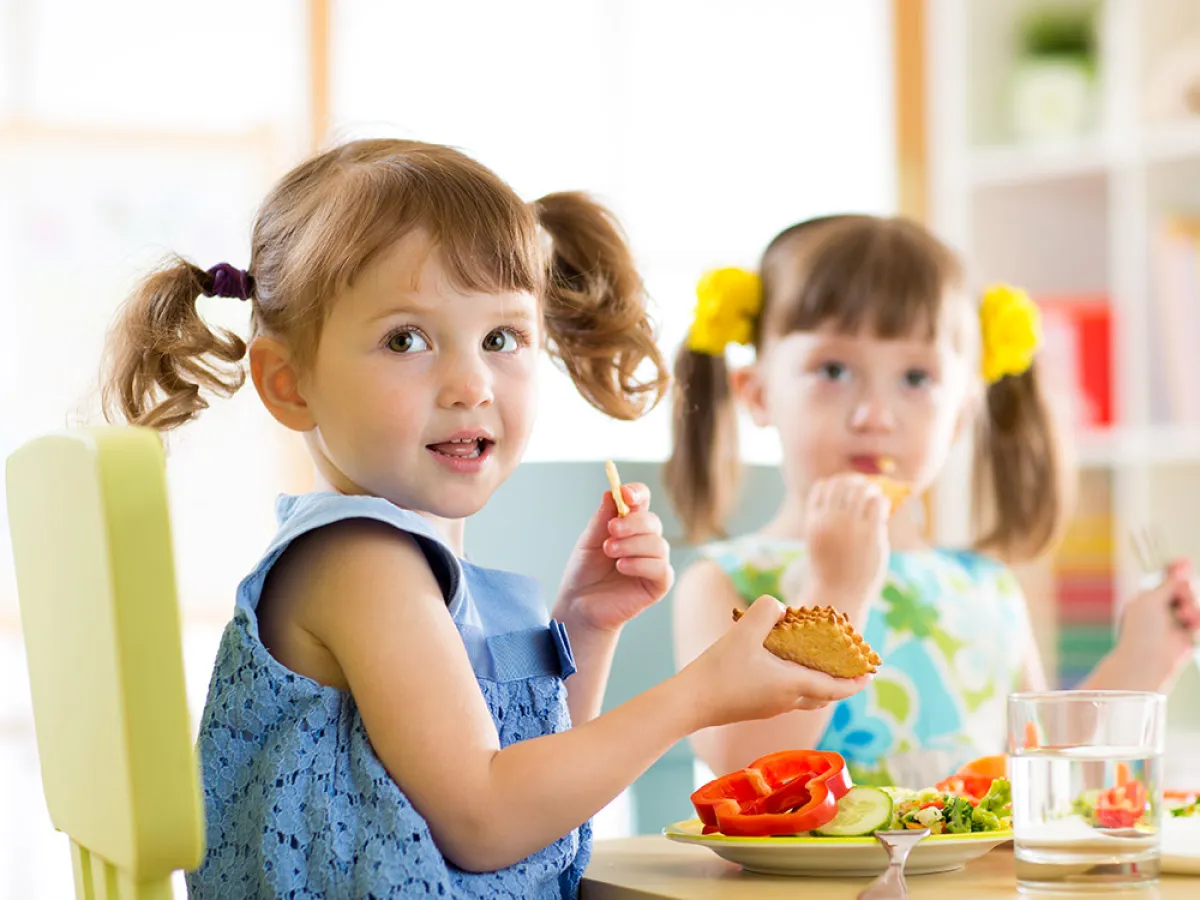 دليل الأم: لغذاء طفل الروضة