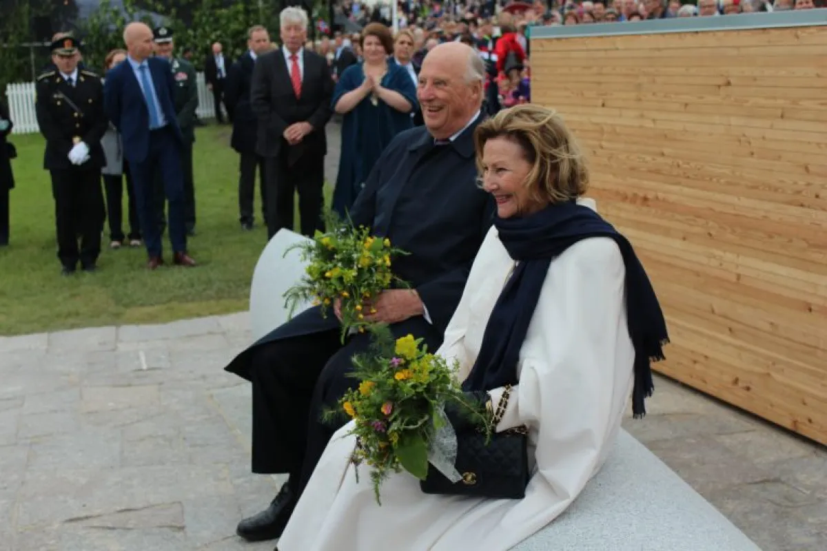 الملك هيرالد والملكة سونيا- الصورة من موقع Royal Central