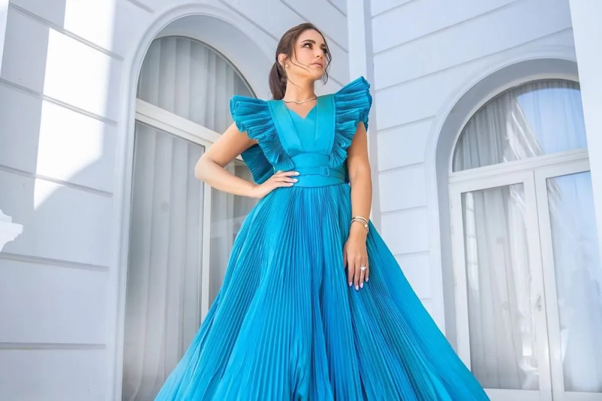 درة زروق​ - الصورة من حساب النجمة على انستغرام  ​