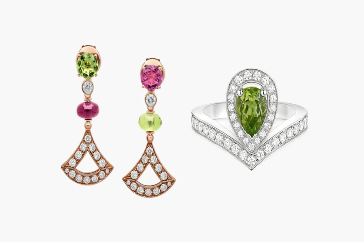 مجوهرات حجر البريدوت Peridot  