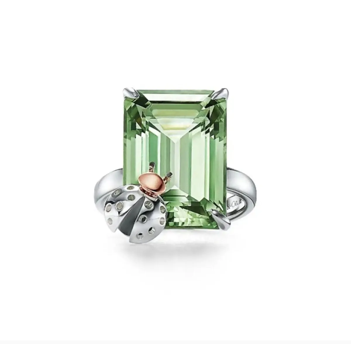  خاتم بحجر الكوارتز من تيفاني اند كو Tiffany & co 