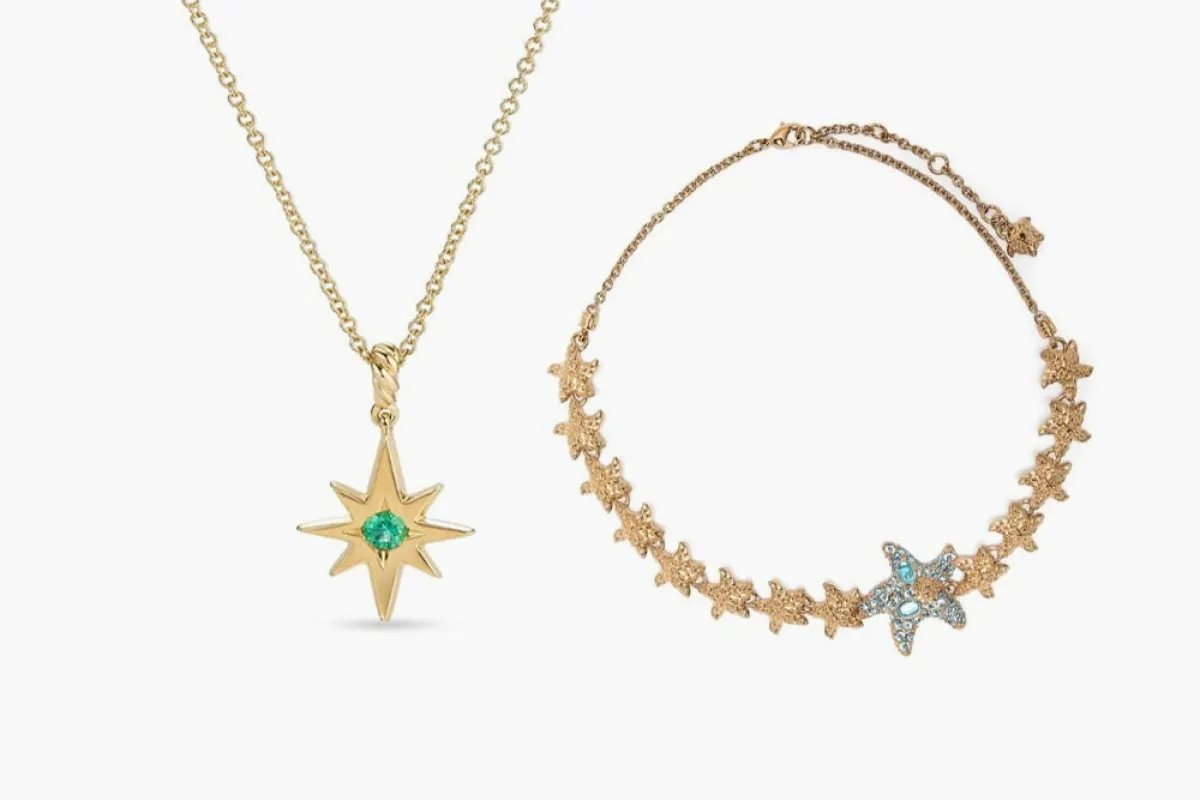 موديلات سلاسل على شكل نجمة البحر لصيف 2021 