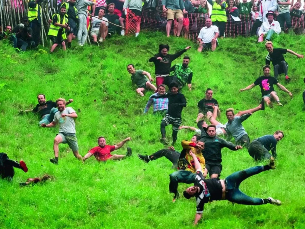 رياضة رول الجبنة- الصورة من موقع manuel numerique max