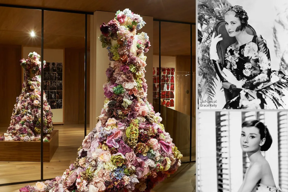 الأزهار في عالم الموضة