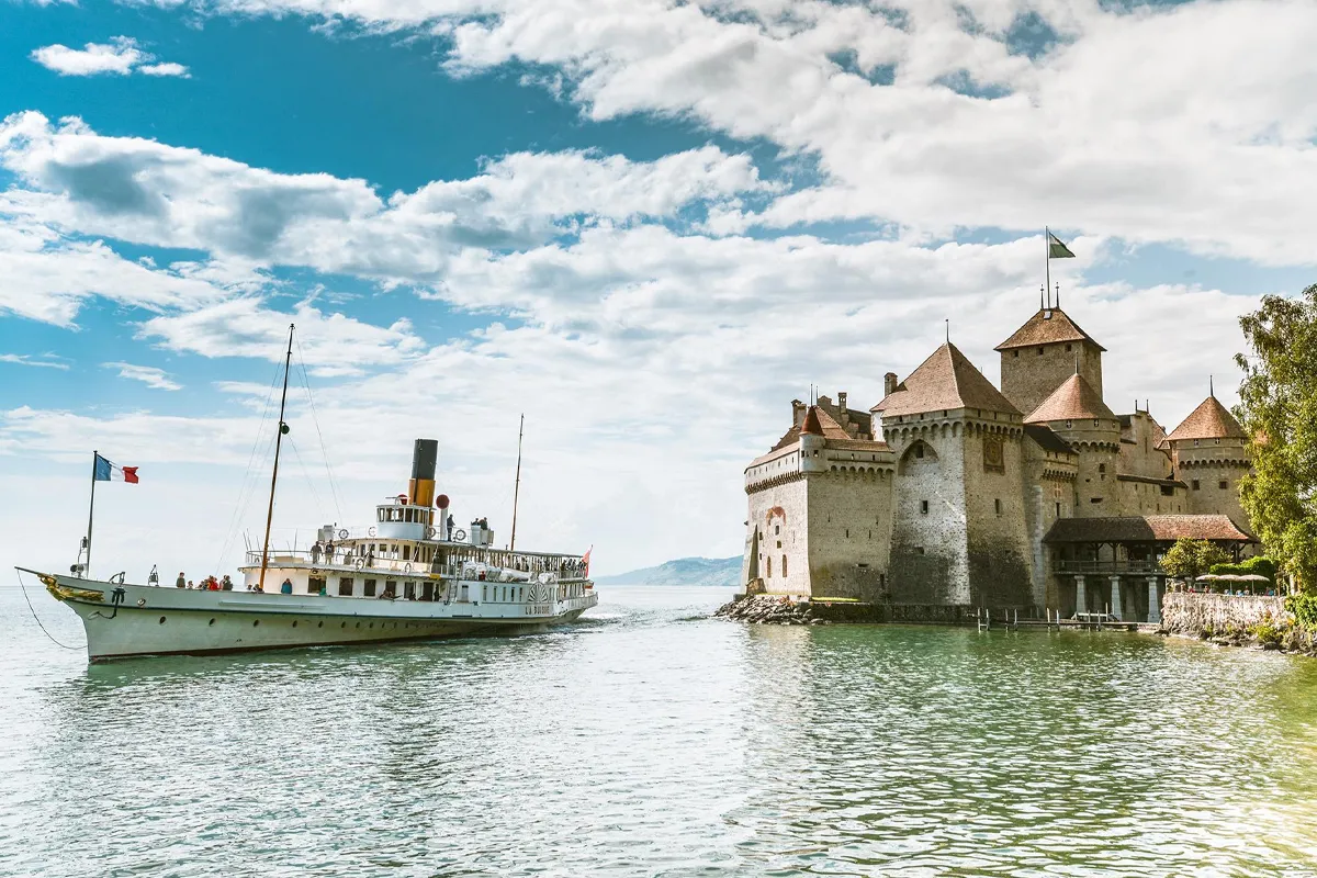 بيدالو على بحيرة جنيف الساحرة