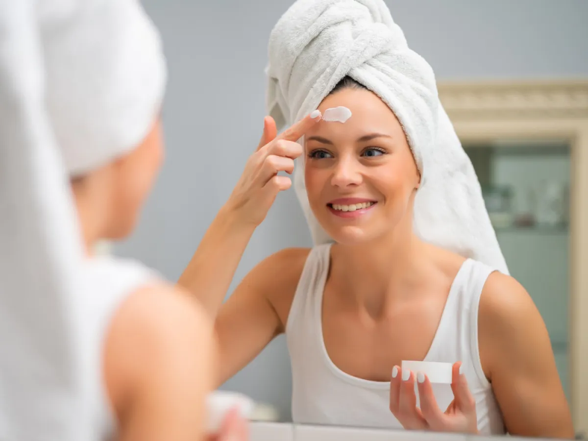 كريم الشاي الاخضر للبشرة الدهنية 