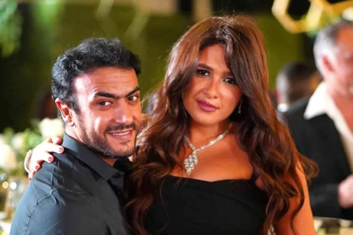 ياسمين عبد العزيز وأحمد العوضي - الصورة من حساب أحمد العوضي على الفيس بوك