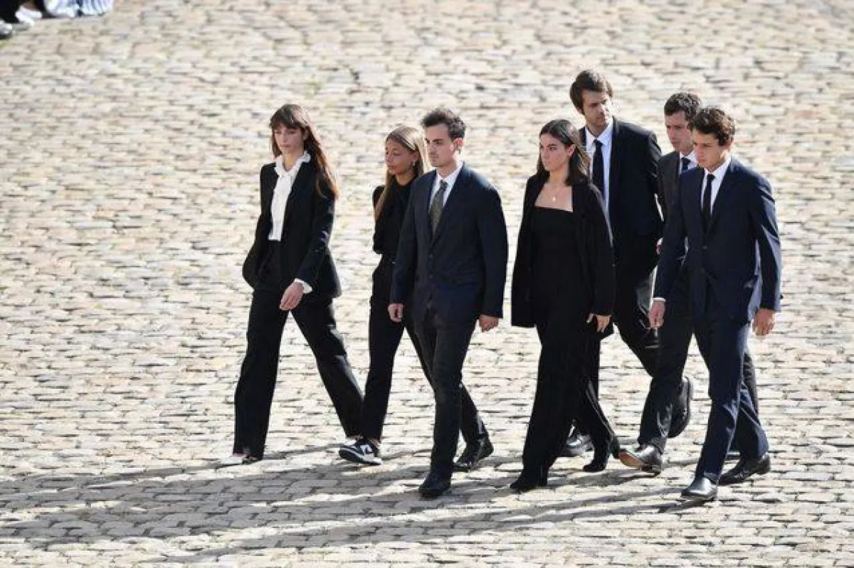 افراد العائلة الذين حضروا الموكب photo  niviere david ARABICA