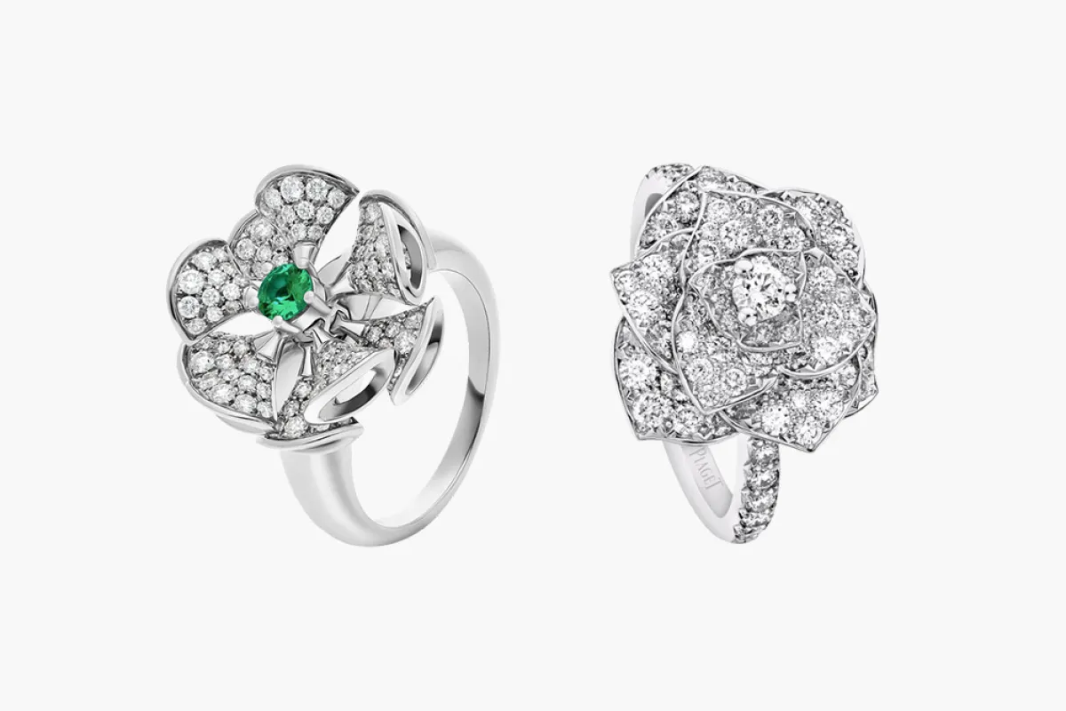 موديلات خواتم مرصعة بالألماس 