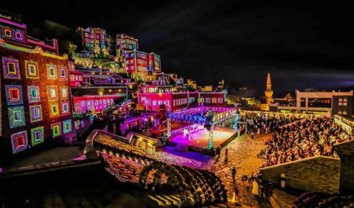 مهرجان "رجال الطيب" بـ "رجال ألمع