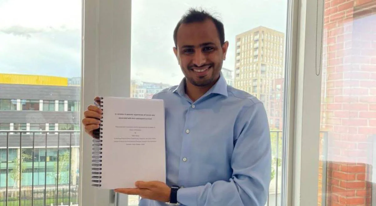 بحث سعودي في مجال بحوث السرطان يحقق إنجازاً ببريطانيا