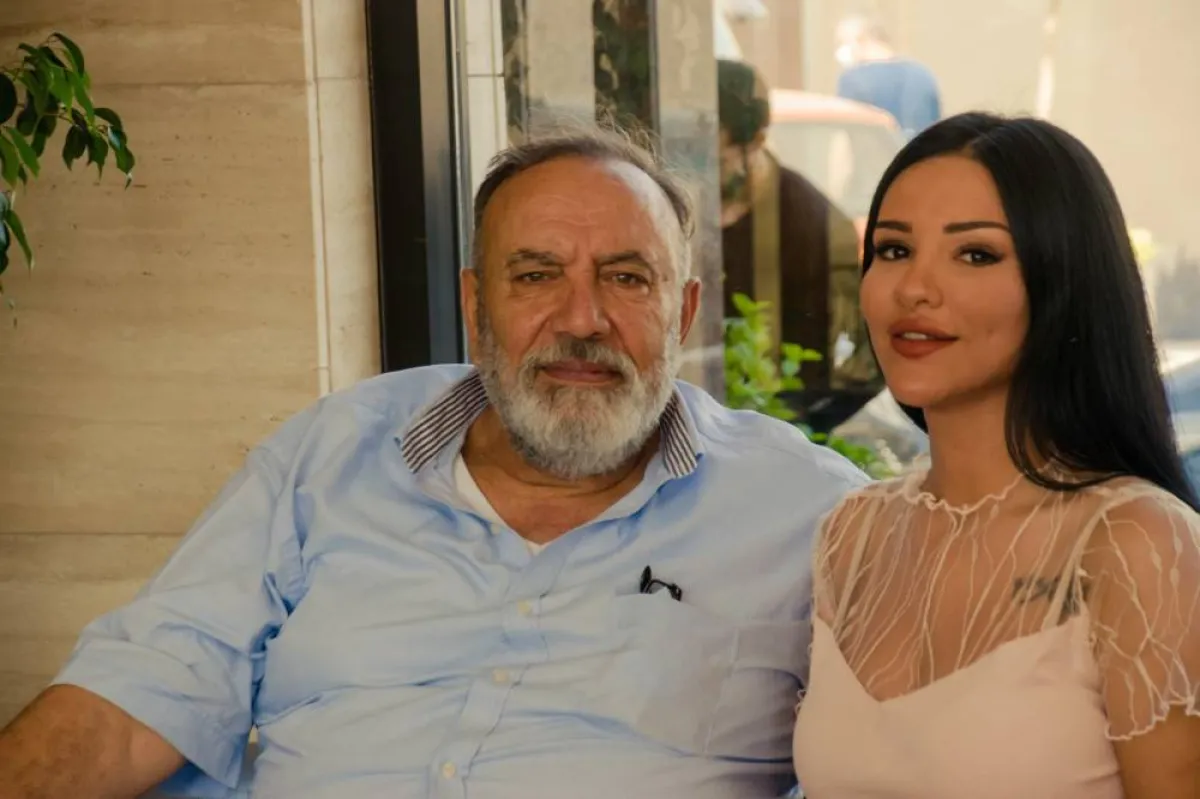 لين برازي  ومحمد خاوندي- الصورة من الشركة المنتجة للفيلم