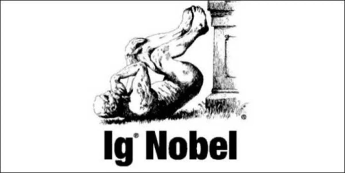 شعار جائزة آي جي نوبل