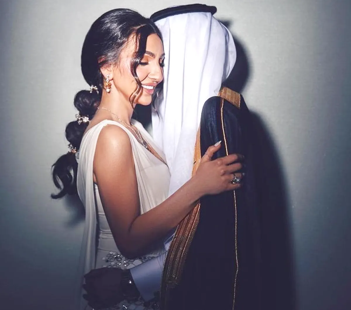 هبة وعايض -الصورة من حساب هبة على انستغرام